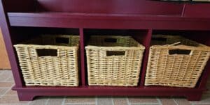 Red-Storage-Bench-with-Wicker-Baskets-H-x-L-x-W-second-image