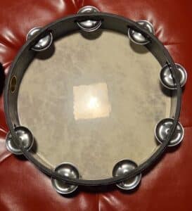 Remo-Fiberskyn-Tambourine-Double-Row-Jingles-second-image