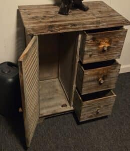 Rustic-Shutter-Front-Accent-Cabinet-with-Drawers-third-image