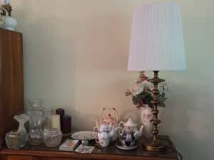 Stiffel-Brass-Column-Table-Lamp