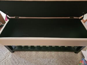 Tufted-Faux-Leather-Storage-Bench-third-image
