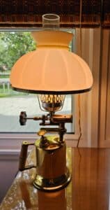 Turner-Blowtorch-Converted-Lamp
