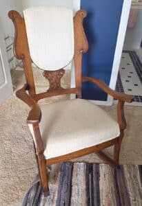 Victorian-Era-Oak-Platform-Rocking-Chair