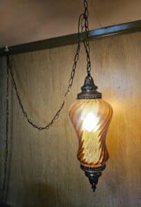 Vintage-Amber-Swag-Lamp