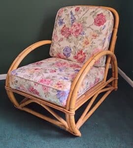Vintage-Bamboo-and-Rattan-Lounge-Chair