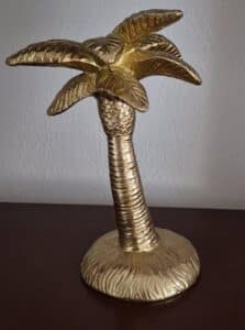 Vintage-Brass-Palm-Tree-Figurine-second-image