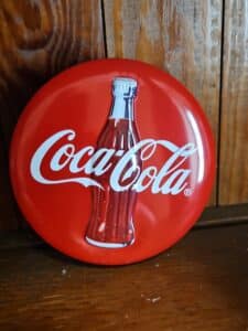 Vintage-Coca-Cola-Button-Sign