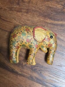 Vintage-Floral-Fabric-Elephant-Toy-second-image
