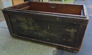 Vintage-Folk-Art-Painted-Wooden-Storage-Trunk-with-Lighthouse-Motif-fourth-image