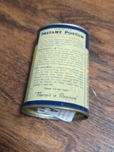 Vintage-Instant-Postum-Cereal-Beverage-Tin-second-image