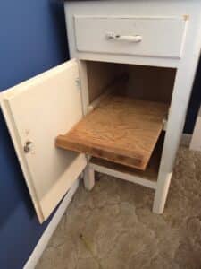 Vintage-Painted-Bedside-Cabinet-with-Slide-Out-Shelf-fifth-image