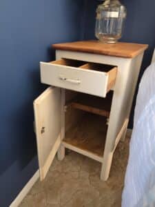 Vintage-Painted-Bedside-Cabinet-with-Slide-Out-Shelf-fourth-image