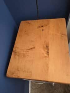 Vintage-Painted-Bedside-Cabinet-with-Slide-Out-Shelf-second-image