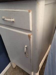 Vintage-Painted-Bedside-Cabinet-with-Slide-Out-Shelf-third-image