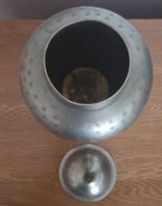 Vintage-Pewter-Decorative-Urn-third-image