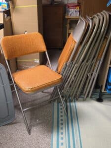 Vintage-Samsonite-Padded-Folding-Chairs