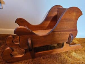 Vintage-Wooden-Sleigh-Rocker-second-image