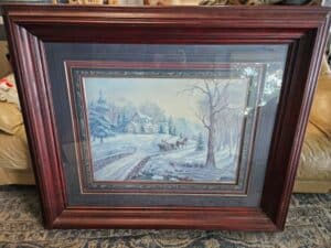 Winter-Sunrise-Sleigh-Print-by-Carl-Valente-1