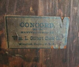 Wm.-L.-Gilbert-Mantel-Clock-third-image-1