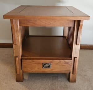 Bassett-Mission-Oak-Table