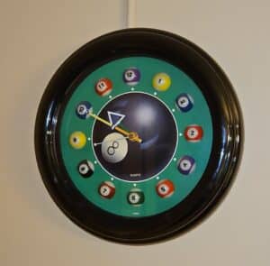 Billiards-Wall-Clock