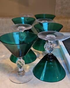 Emerald-Green-Cocktail-Coupes-set-of