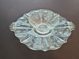 Fostoria-Chintz-Etched-Serving-Set