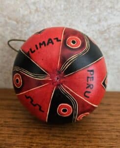 Hand-Etched-Peruvian-Gourd-Ornament-second-image