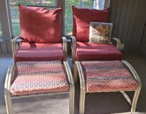 Patio-Chair-and-Ottoman-Set