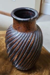 Ribbed-Studio-Pottery-Vase