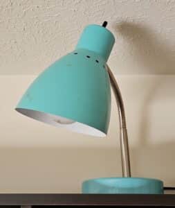 Turquoise-Gooseneck-Desk-Lamp