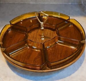Vintage-Amber-Glass-Lazy-Susan-second-image