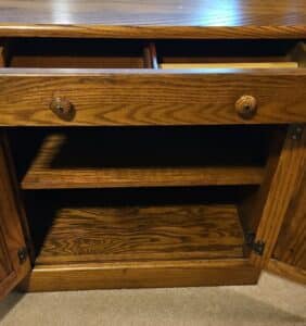 Vintage-Oak-Computer-Desk-third-image