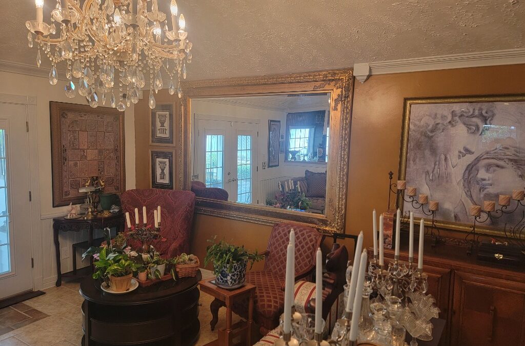 Blue Moon Estate Sale at Memorial Parkway – Greek Elegance & Gilded Décor