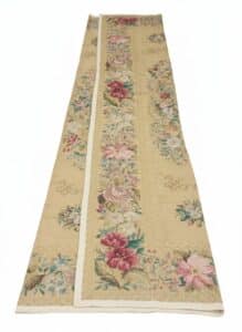 Antique-French-Aubusson-Floral-Tapestry-Runner-second-image
