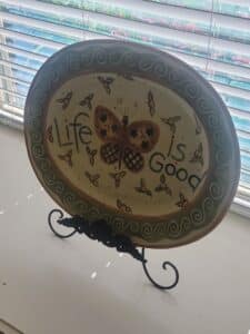 Life-is-Good-Butterfly-Oval-Platter-1