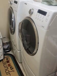 Samsung-VRT-Steam-Front-Load-Washer-and-Electric-Dryer-Set