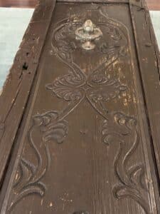 Antique-Carved-Oak-Door-with-Door-Knocker