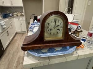 Antique-Seth-Thomas-Tambour-Mantel-Clock
