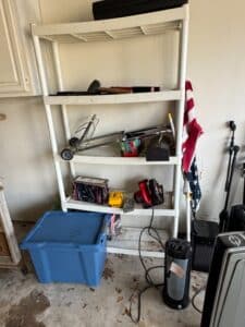 Assorted-Garage-and-Hand-Tools-with-Shelving-Unit