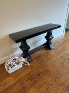 Black-Pedestal-Console-Table