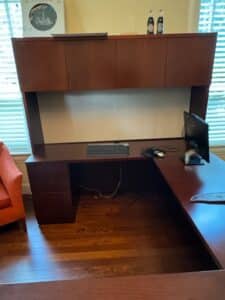 Executive-L-Shaped-Desk-with-Hutch