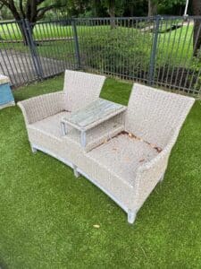 Grey-Rattan-Loveseat-with-Wood-Top-Table