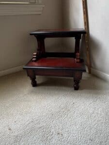 The-Bombay-Company-Dark-Cherry-Finish-Wooden-Step-Stool