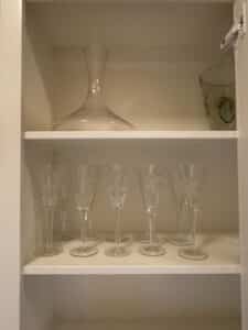 Waterford-Lismore-Crystal-Flute-Glasses-and-Decanter-Set