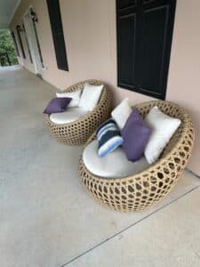 Woven-Round-Outdoor-Cocoon-Chairs-with-Cushions