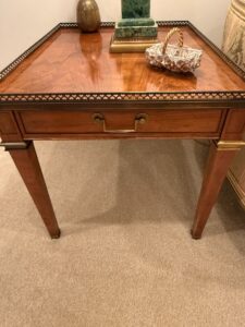 End Table with Single Drawer by Baker Furniture