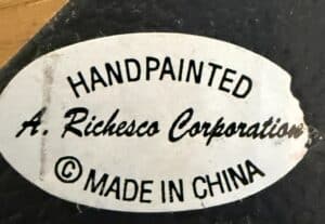 A.-Richesco-Corporation-D-Fruit-Basket-Relief-Plaque-second-image