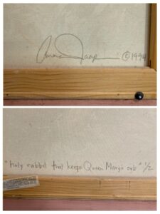 Anne-Gaap-Holy-Rabbit-That-Keeps-Queen-Marys-Orb-Oil-Painting-second-image