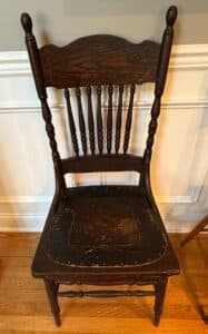 Antique-Pressed-Back-Oak-Side-Chair